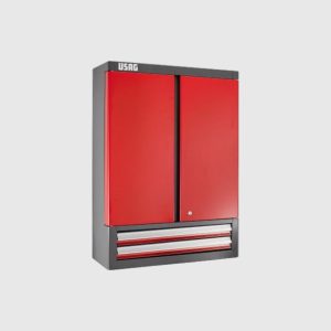 Armadio a Pannelli Forati Interni Vuoto + 2 Cassetti Usag 502 R2V