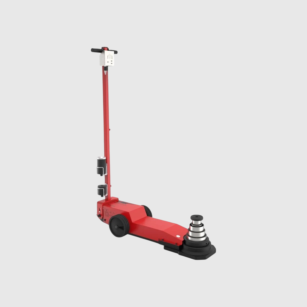 Cric Sollevatore Oleopneumatico 44ton Mezzi Pesanti Cattini YAK 510