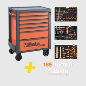 Carrello Cassettiera Mobile Portautensili 7 Cassetti Beta Tools RSC24/7