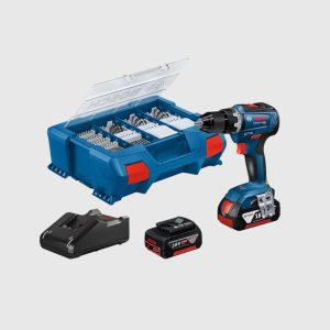 Trapano Avvitatore 18V 55Nm + 2 Batterie 4.0Ah Bosch Professional GSR 18V-55