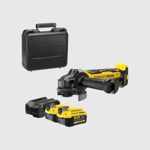 Smerigliatrice Angolare 18V + 2 Batterie Stanley SFMCG700M2K-QW